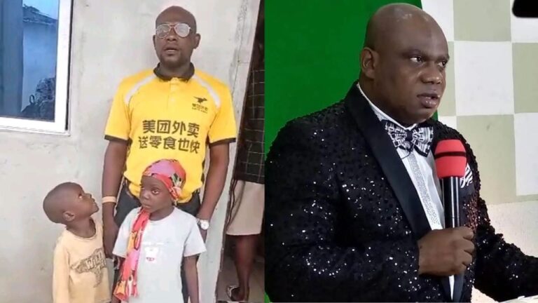 Father Reclaims Children Abandoned at Apostle Gift Chibuzor Chinyere’s Gate