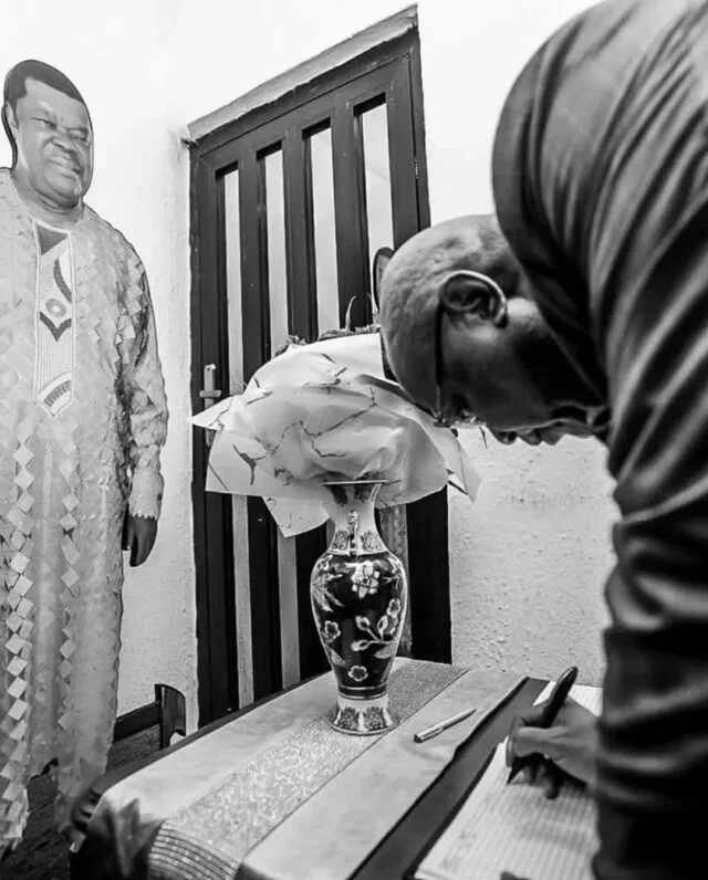 Governor Umo Eno Pays Condolence Visit to Family of Late Evangelist Uma Ukpai